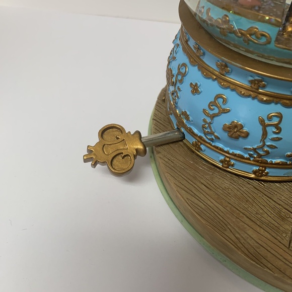 Disney Pinocchio & Figaro Magic Musical Animated Snow Globe Brahm's Waltz READ - Picture 4 of 9